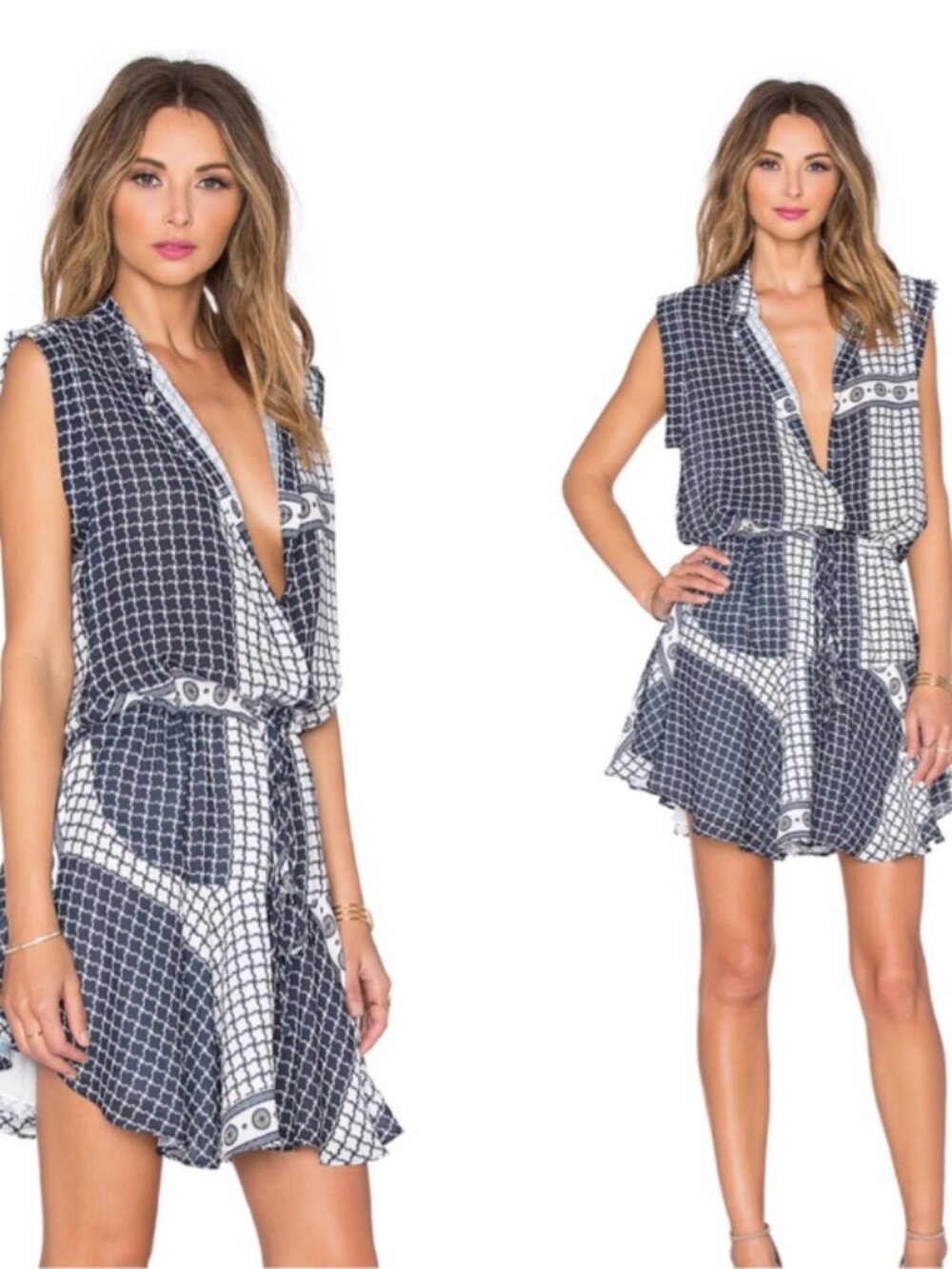 Revolve Shona Joy Meridian Shirt Dress 4
